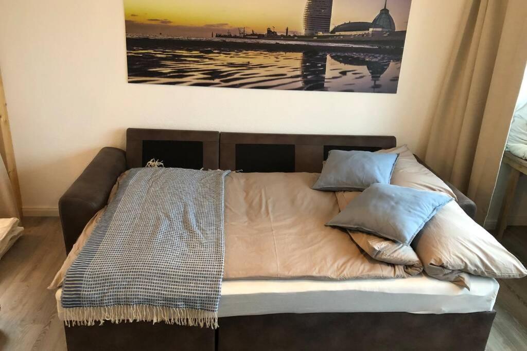 Yachtpanorama Weser Und Yachthafenblick 1 Zi 7Og Bremerhaven Ngoại thất bức ảnh