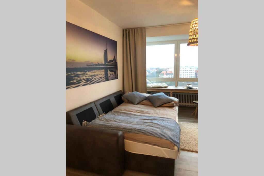 Yachtpanorama Weser Und Yachthafenblick 1 Zi 7Og Bremerhaven Ngoại thất bức ảnh